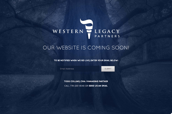 Western Legacy Partners website preview